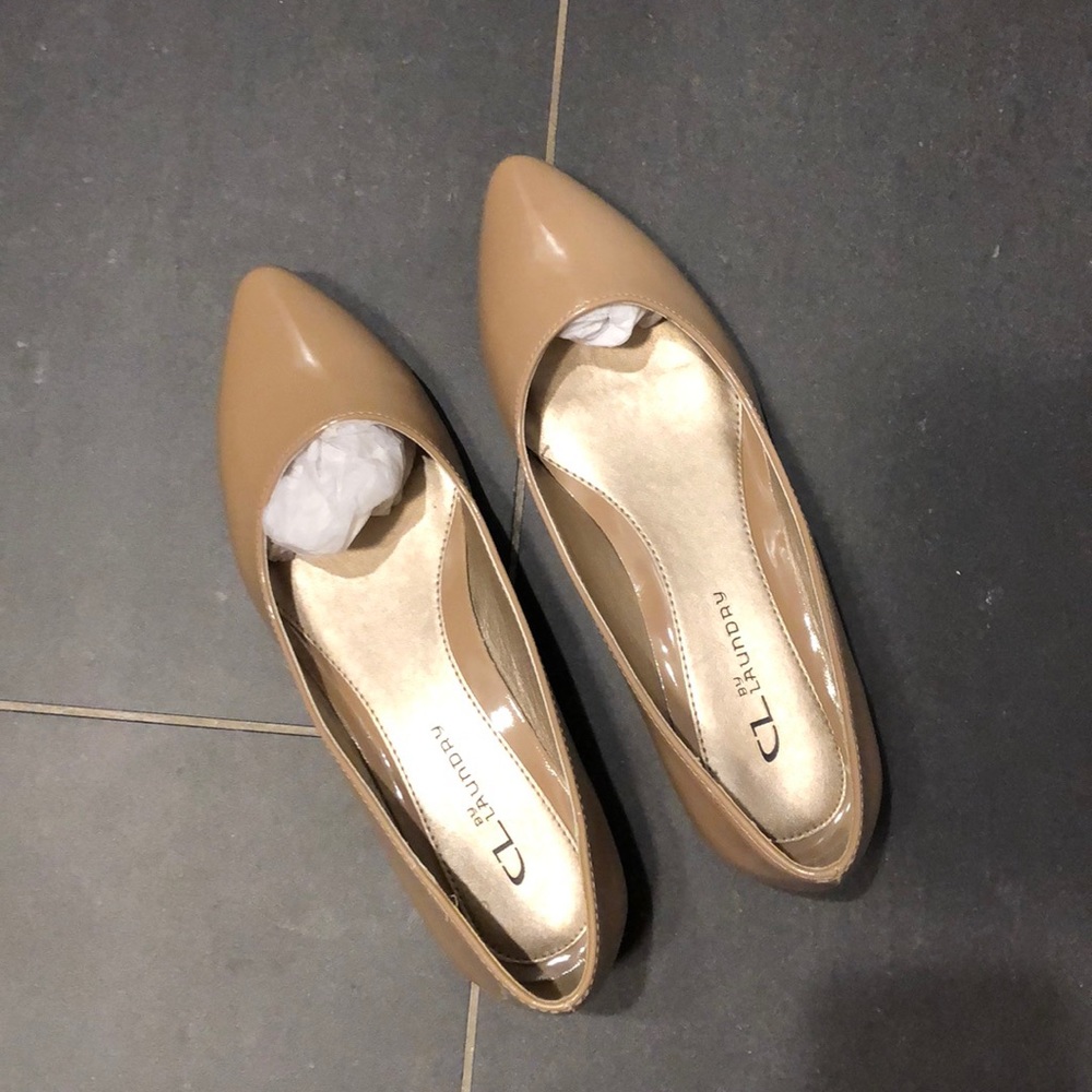 CL By Laundry Nude Flats